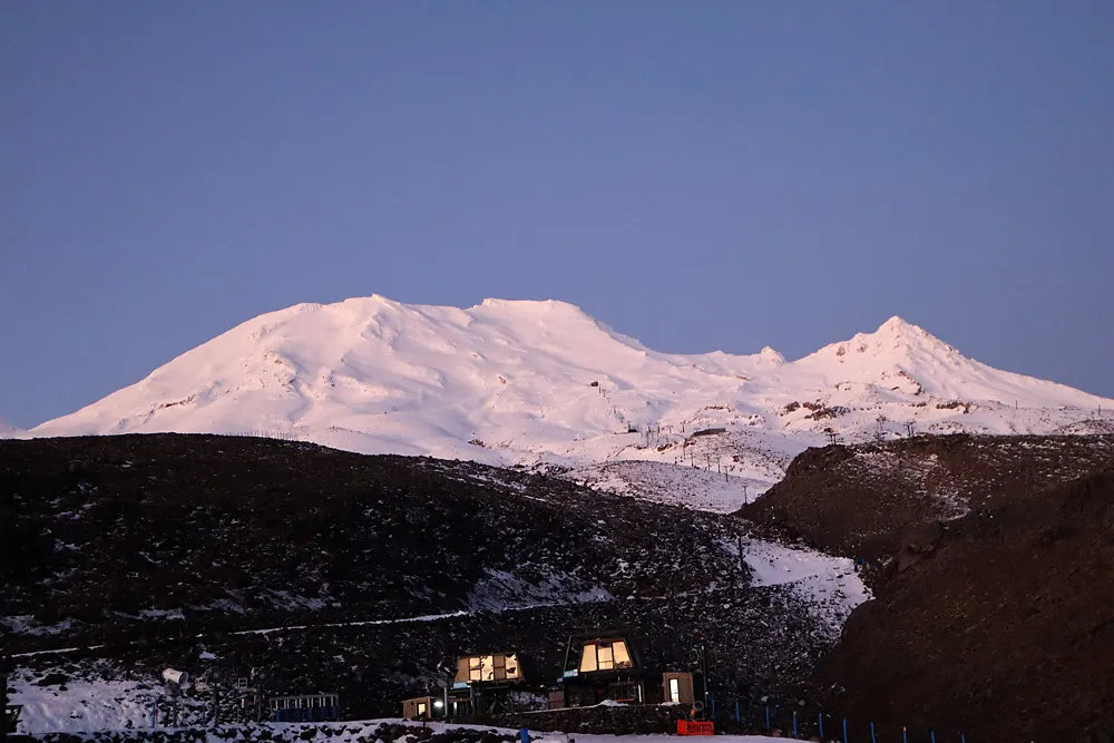 Turoa at Sunset - July 2024