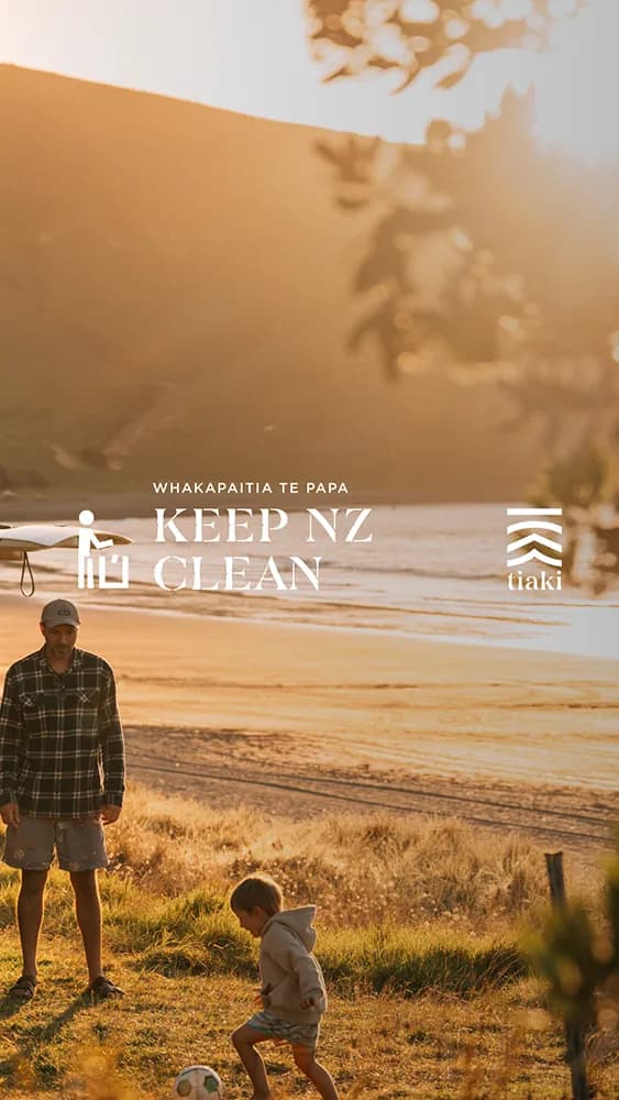 Tiaki, New Zealand - Keep New Zealand Clean
